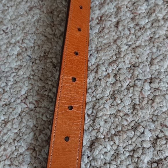 Oyster belt co. Brown Leather Belt SIZE 36 main image 5